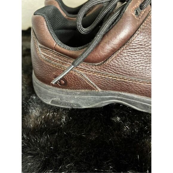 Dunham Brown Lace Up Leather Shoes 8.5 8.5ee - Picture 3 of 5